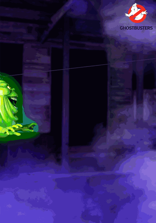 15-Inch Glow in the Dark Ghostbusters Hanging Swinging Slimer Decoration - US 5170