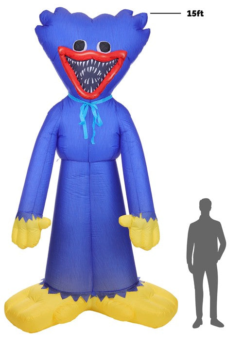 15FT Inflatable Huggy Wuggy Decoration - US 6449