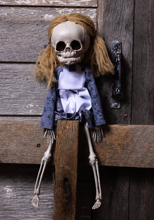16" Hanging Skeleton Doll Decoration - US 2682