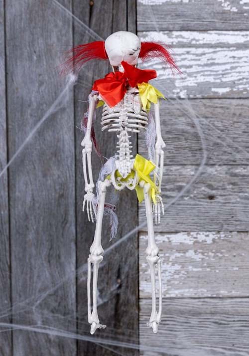 16-Inch Skeleton Clown Prop Decoration - US 3657