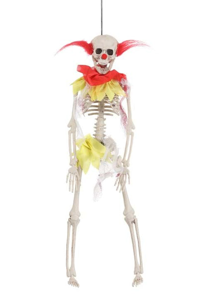 16-Inch Skeleton Clown Prop Decoration - US 3657