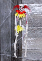 16-Inch Skeleton Clown Prop Decoration - US 3657