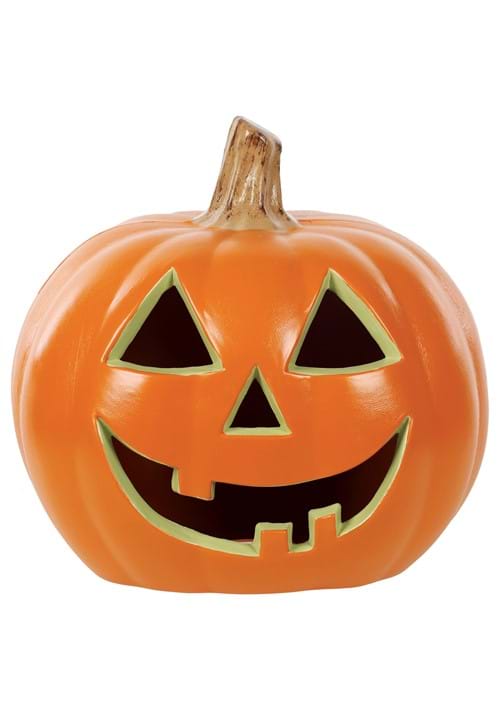 17-Inch Orange Blow Mold Pumpkin Decoration - US 0241