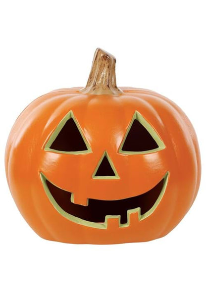 17-Inch Orange Blow Mold Pumpkin Decoration - US 0241
