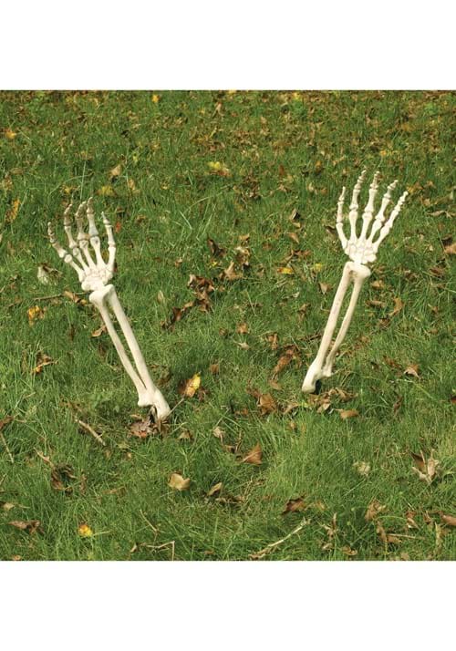 15-Inch Skeleton Grave Breaker Arms Decoration - US 0552