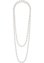 Women's 1920s Faux Pearl Costume Necklace - US 5857