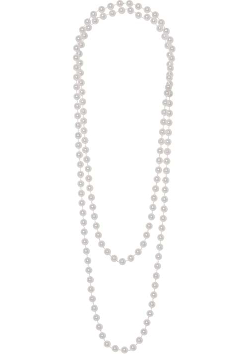 Women's 1920s Faux Pearl Costume Necklace - US 5857