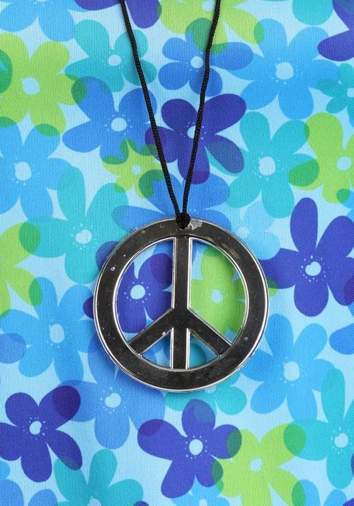 1960's Peace Costume Accessory Necklace - US 8892