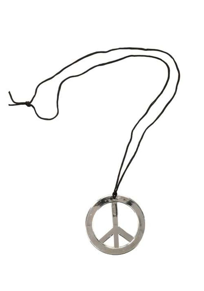 1960's Peace Costume Accessory Necklace - US 8892