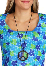 1960's Peace Costume Accessory Necklace - US 8892