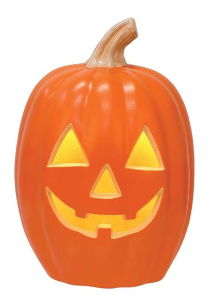 20-Inch Light Up Orange Pumpkin Decoration - US 5964