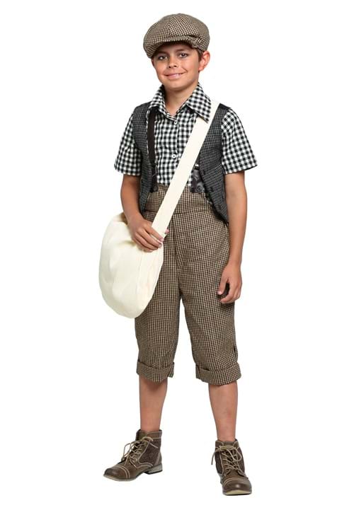 20s Newsie Costume for Kids - US 4712