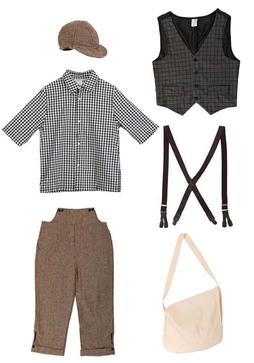 20's Newsie Costume for Men - US 1105
