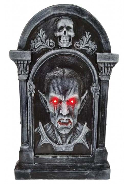 21-Inch Light Up Tombstone Decoration - US 9533