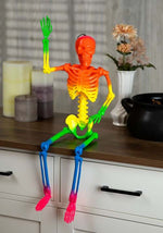 24-Inch Rainbow Skeleton Prop Decoration - US 3609
