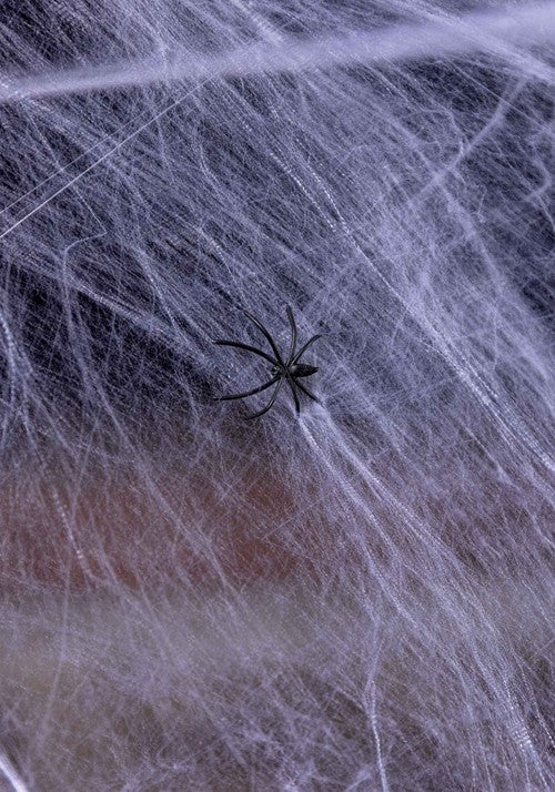 800 Square FT White Spider Web Halloween Decoration - US 8002
