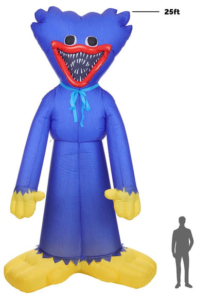 25FT Inflatable Huggy Wuggy Decoration - US 8376