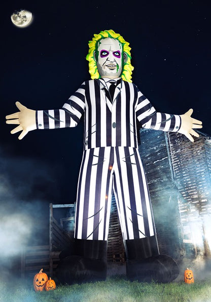 25FT Colossal Inflatable Beetlejuice Halloween Decoration - US 7281