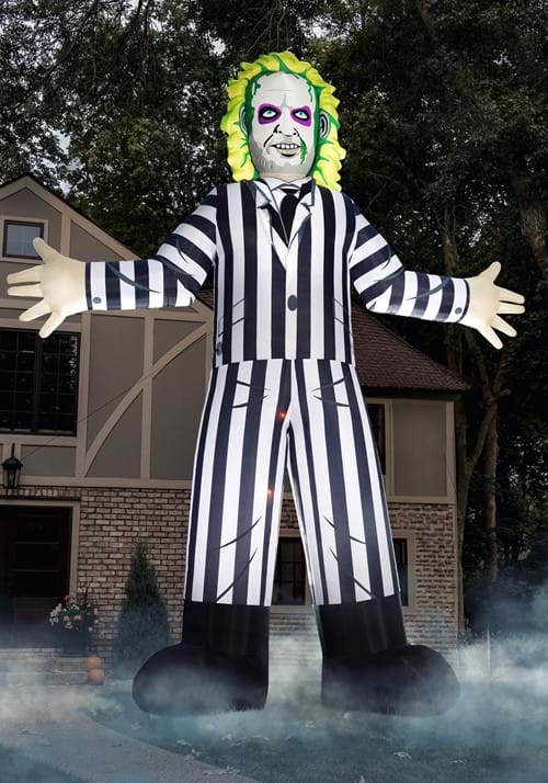 25FT Colossal Inflatable Beetlejuice Halloween Decoration - US 7281