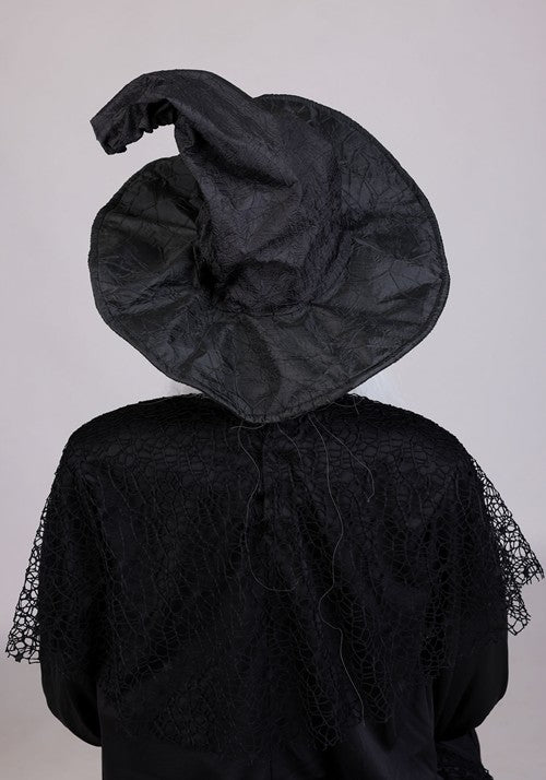 3.5FT Seated Witch Holding Candy Bowl Animatronic Decoration - US 8751