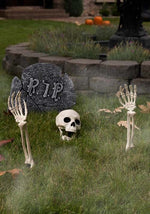 3 Piece Buried Alive Skeleton Halloween Decoration Kit - US 2009