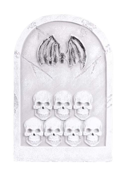 3 Piece 20-Inch Gothic Tombstone Halloween Decoration Set - US 9023
