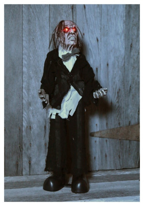 30 Inch Black Moving Zombie Prop - US 2010