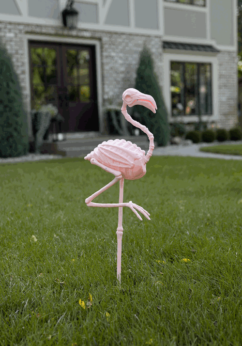 30-Inch Pink Glow in the Dark Flamingo Prop - US 0666
