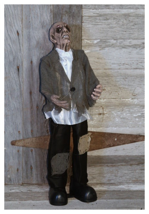 30 Inch Gray Moving Zombie Prop - US 7063