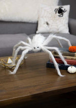 30-Inch White Widow Spider Prop Decoration - US 6153