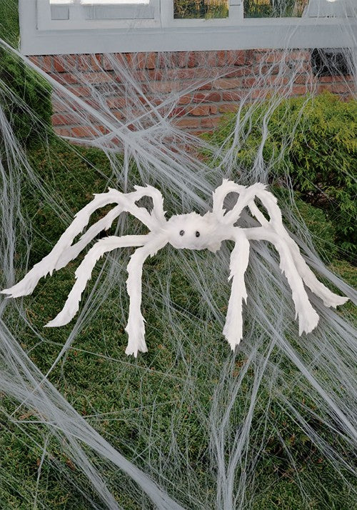 30-Inch White Widow Spider Prop Decoration - US 6153
