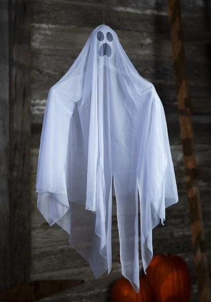 32-Inch Hanging Halloween Ghost Decoration - US 4817