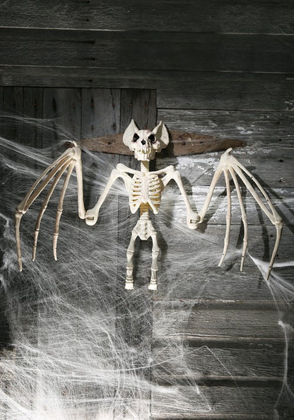 36-Inch Nocturnal Bat Skeleton Decoration - US 8869