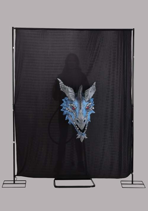 3FT Blue Dragon's Head Actor-matronic Decoration - US 5315