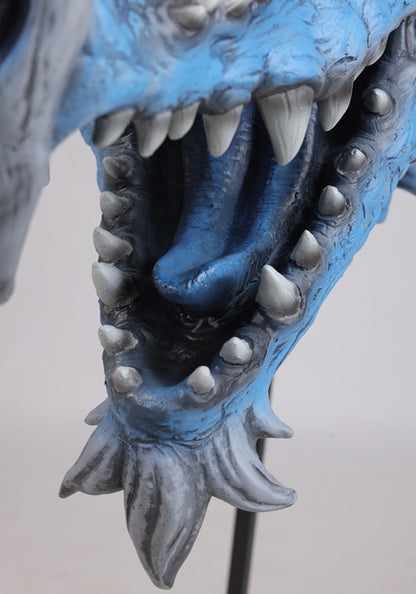 3FT Blue Dragon's Head Actor-matronic Decoration - US 5315
