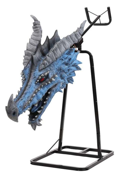 3FT Blue Dragon's Head Actor-matronic Decoration - US 5315