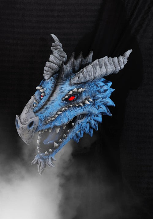 3FT Blue Dragon's Head Actor-matronic Decoration - US 5315