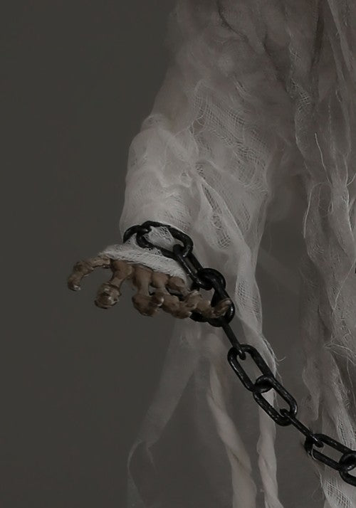 3FT Hanging Faceless Ghost Animatronic Decoration - US 2595