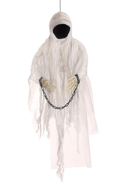 3FT Hanging Faceless Ghost Decoration - US 1630