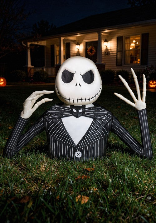 3FT Jack Skellington Ground Breaker Yard Decoration - US 4177