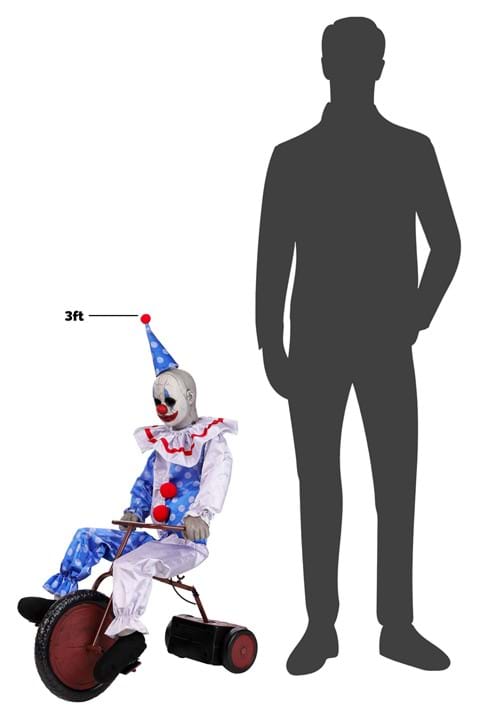 3FT Tricycle Doll Animatronic Decoration - US 6077