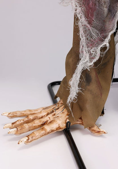 3FT Twitching Zombie Animatronic Decoration - US 7362