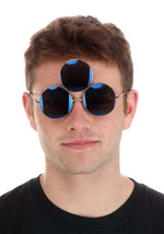 Blue 3rd Eye Costume Glasses - US 3593