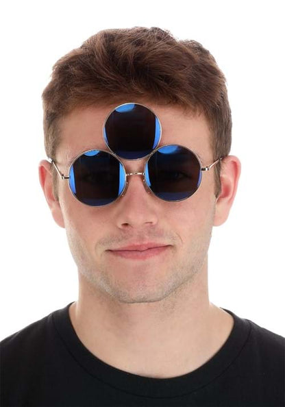 Blue 3rd Eye Costume Glasses - US 3593