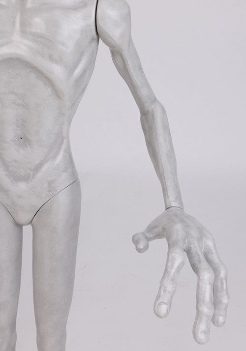 4.5FT Little Grey Man Alien Animatronic Decoration - US 5219