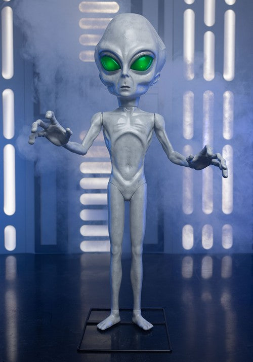 4.5FT Little Grey Man Alien Animatronic Decoration - US 5219