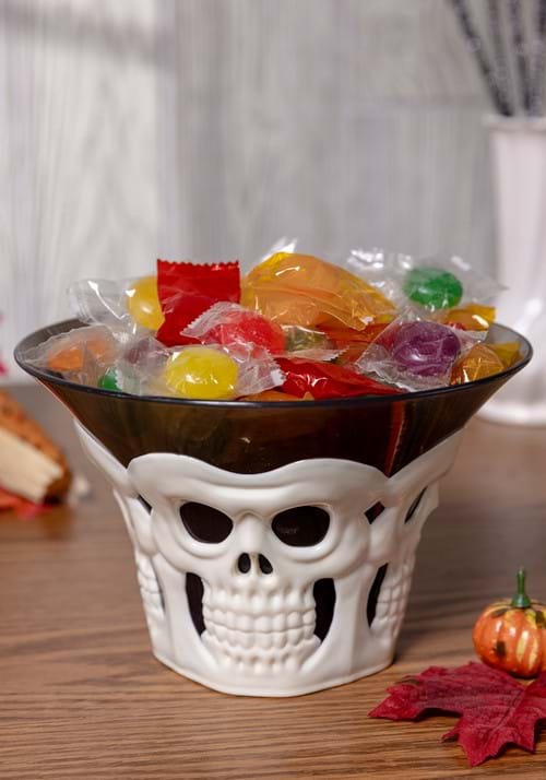 4.5 Inch Decorative Skull Candy Bowl - US 9217
