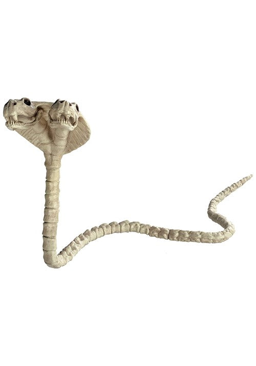 41-Inch Double Headed Cobra Skeleton Decoration - US 3798