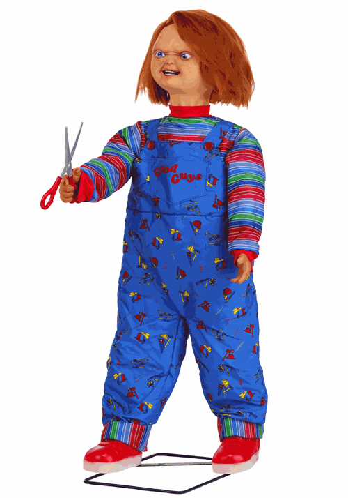 4.5FT Chucky Animatronic Halloween Decoration - US 1601