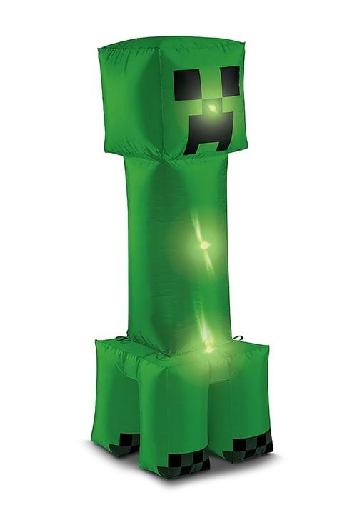 4FT Minecraft Inflatable Creeper Halloween Decoration - US 0796